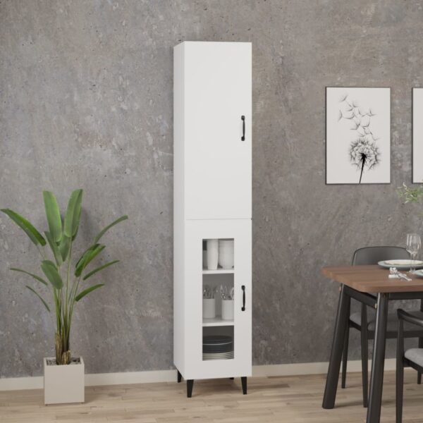 vidaXL Highboard hvit 34