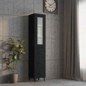 vidaXL Highboard svart 34