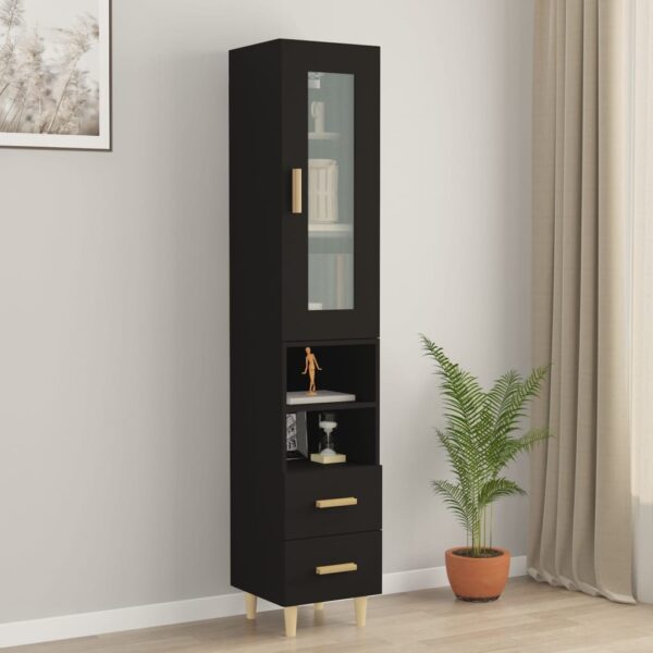 vidaXL Highboard svart 34