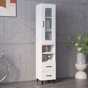 vidaXL Highboard hvit 34