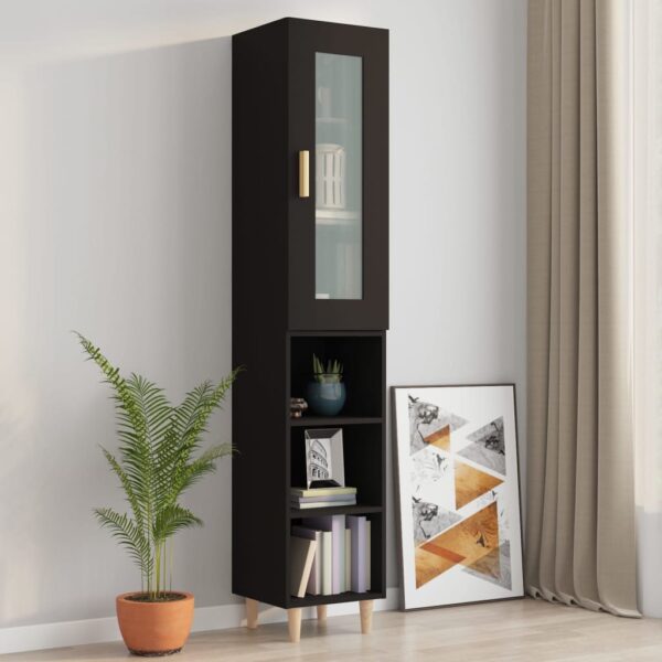 vidaXL Highboard svart 34