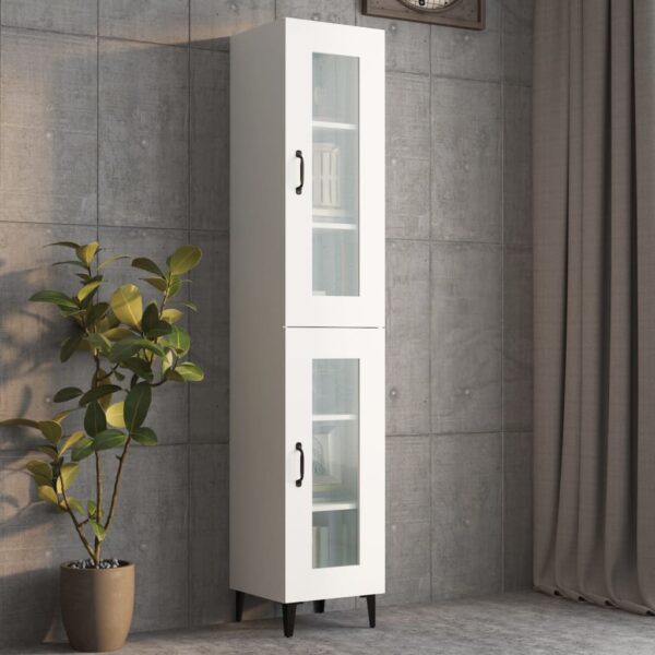 vidaXL Highboard hvit 34