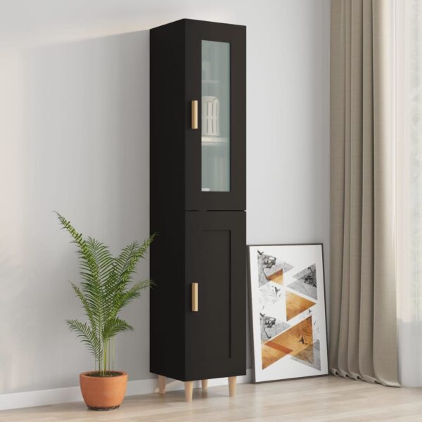 vidaXL Highboard svart 34