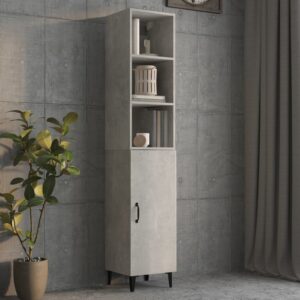 vidaXL Highboard betonggrå 34