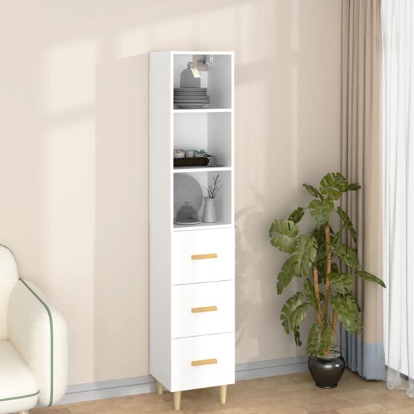 vidaXL Highboard hvit 34