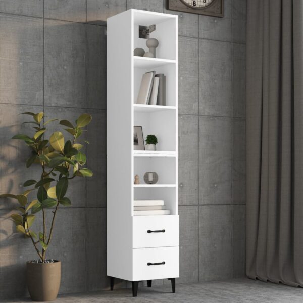 vidaXL Highboard hvit 34