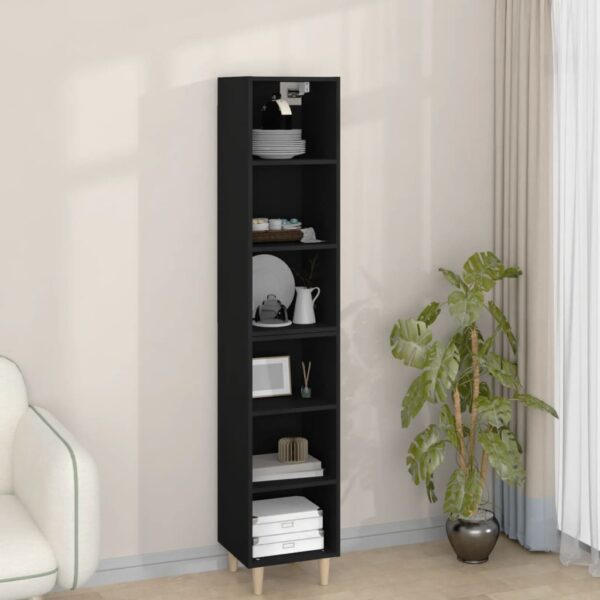 vidaXL Highboard svart 34