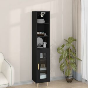 vidaXL Highboard svart 34