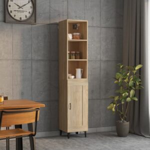 vidaXL Highboard sonoma eik 34