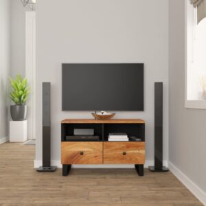 vidaXL TV-benk 70x33x46 cm heltre akasie