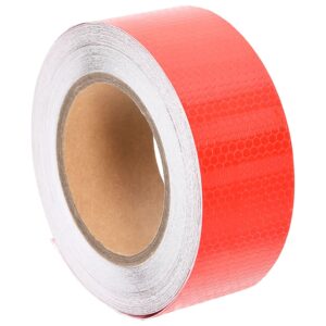 vidaXL Reflekterende tape rød 5 cm x 20 m PVC