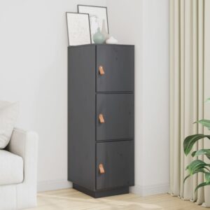 vidaXL Highboard grå 34x40x108