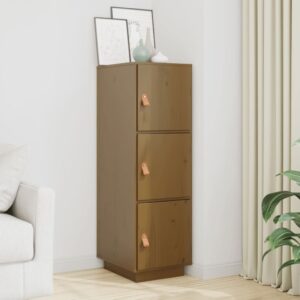 vidaXL Highboard honningbrun 34x40x108