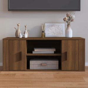 vidaXL TV-benk sonoma eik 100x35x40 cm konstruert tre