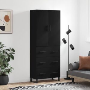 vidaXL Highboard svart 69