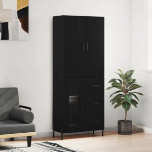 vidaXL Highboard svart 69