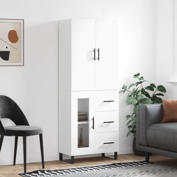 vidaXL Highboard hvit 69