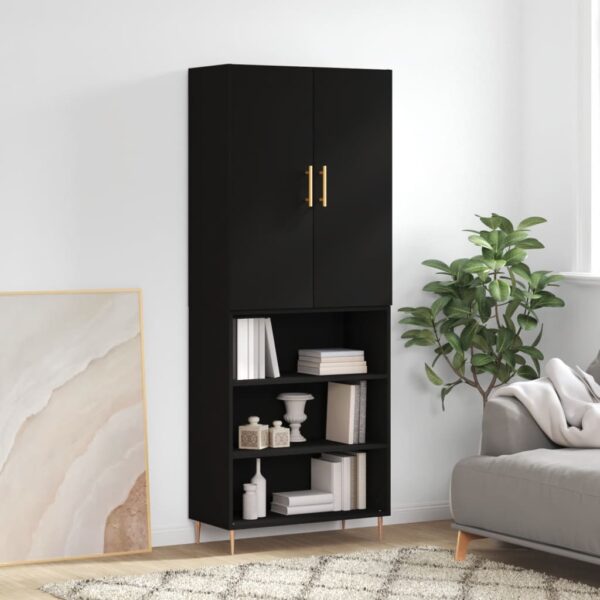 vidaXL Highboard svart 69