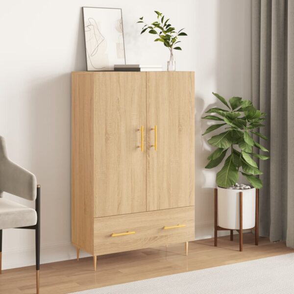 vidaXL Highboard sonoma eik 69