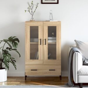 vidaXL Highboard sonoma eik 69