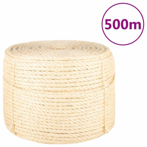 vidaXL Tau 100% sisal 10 mm 500 m