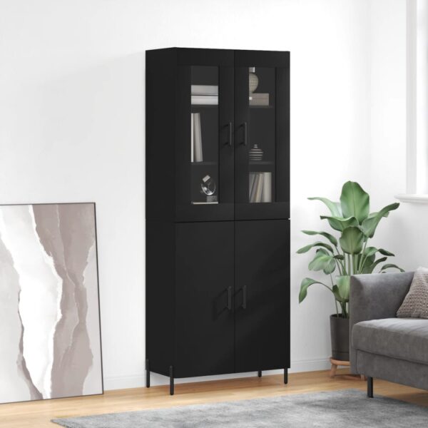 vidaXL Highboard svart 69