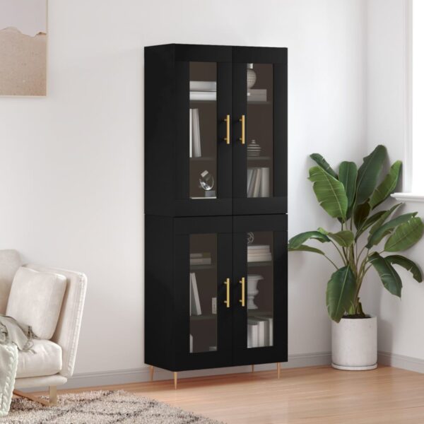 vidaXL Highboard svart 69