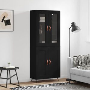 vidaXL Highboard svart 69