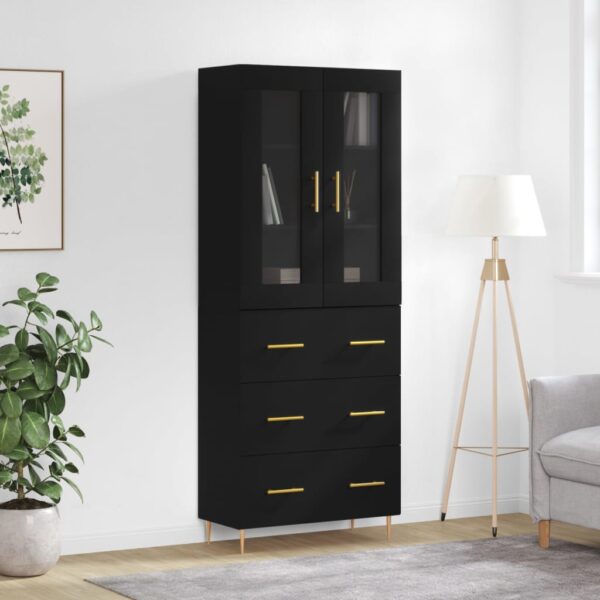 vidaXL Highboard svart 69