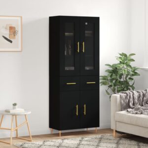 vidaXL Highboard svart 69