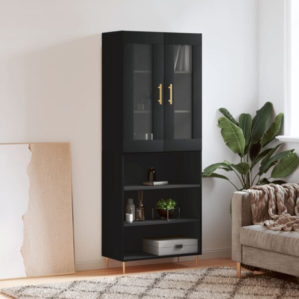 vidaXL Highboard svart 69