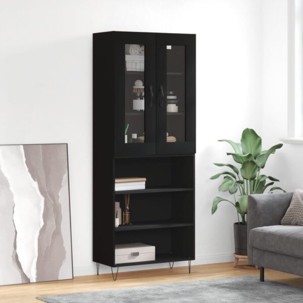 vidaXL Highboard svart 69