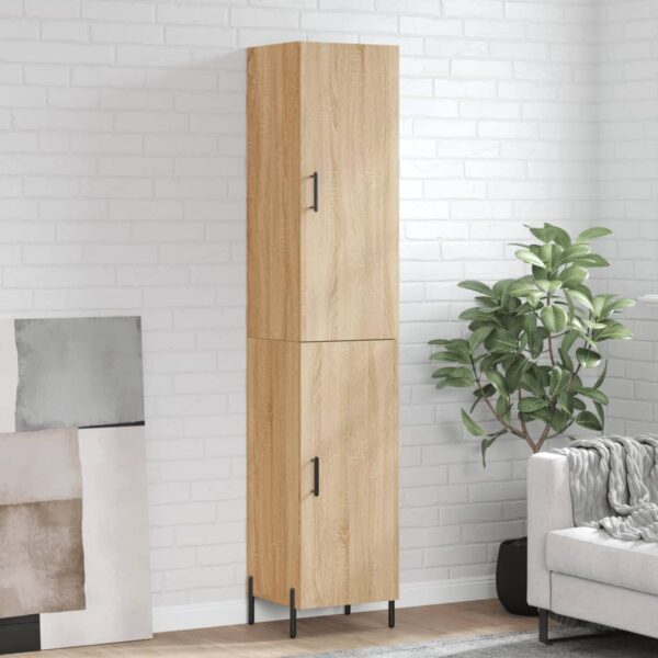 vidaXL Highboard sonoma eik 34