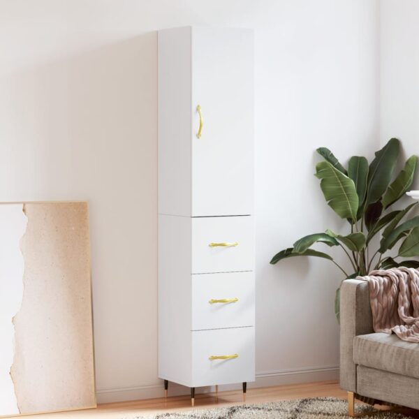 vidaXL Highboard hvit 34