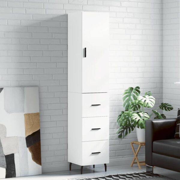 vidaXL Highboard hvit 34