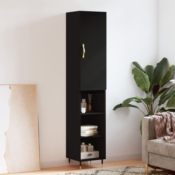 vidaXL Highboard svart 34