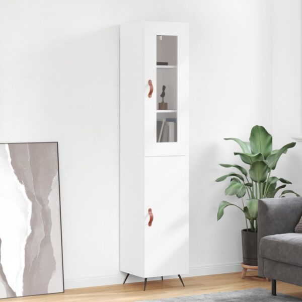 vidaXL Highboard hvit 34