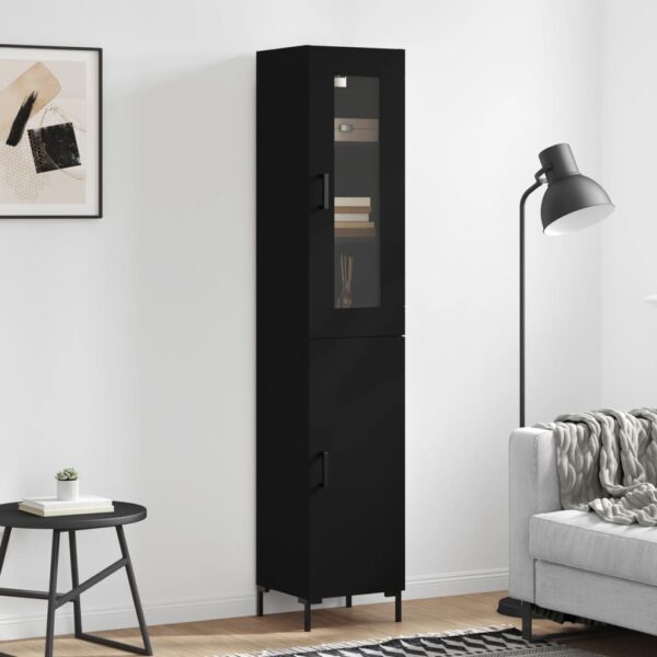 vidaXL Highboard svart 34