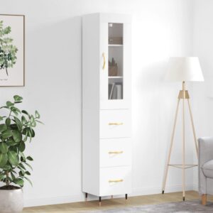 vidaXL Highboard hvit 34