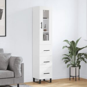 vidaXL Highboard hvit 34