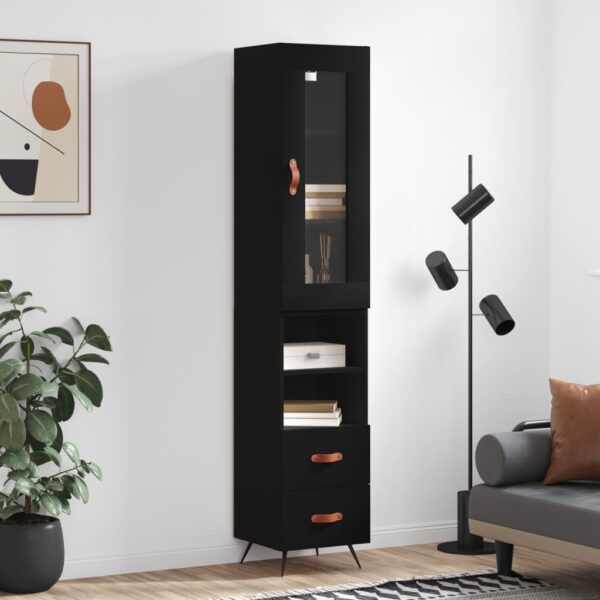 vidaXL Highboard svart 34