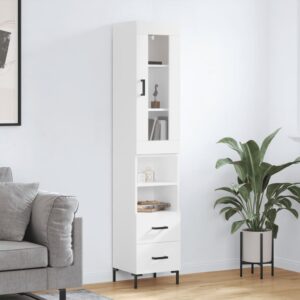 vidaXL Highboard hvit 34