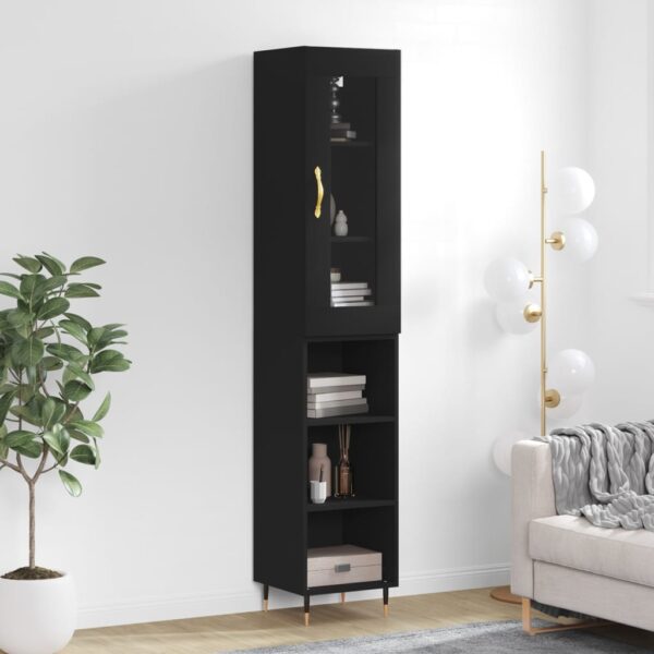 vidaXL Highboard svart 34