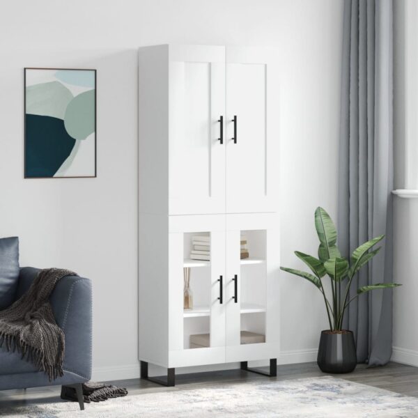 vidaXL Highboard hvit 69