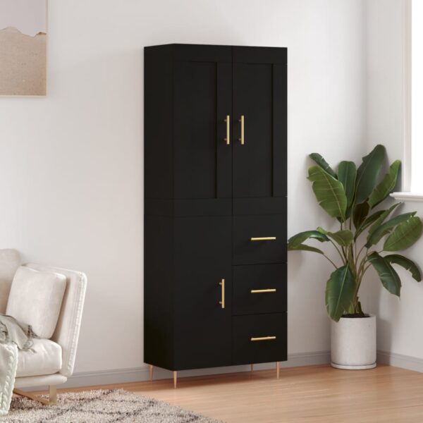 vidaXL Highboard svart 69