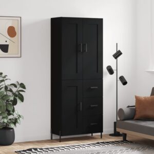 vidaXL Highboard svart 69