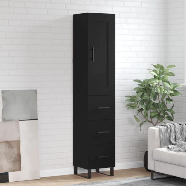 vidaXL Highboard svart 34