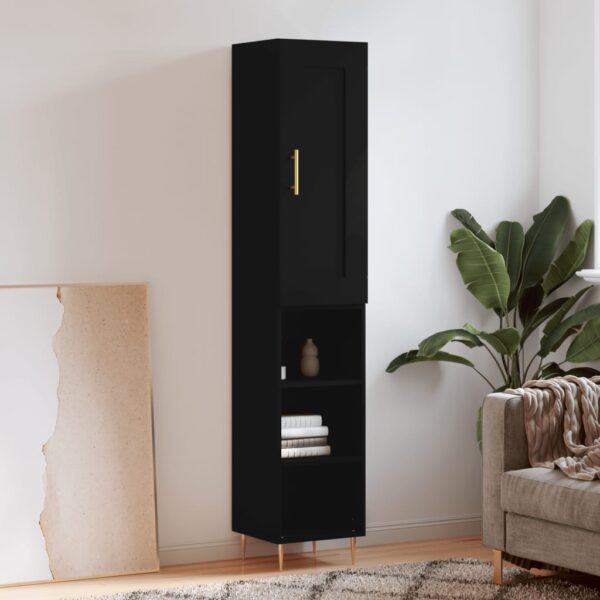 vidaXL Highboard svart 34