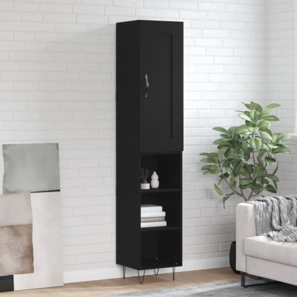 vidaXL Highboard svart 34