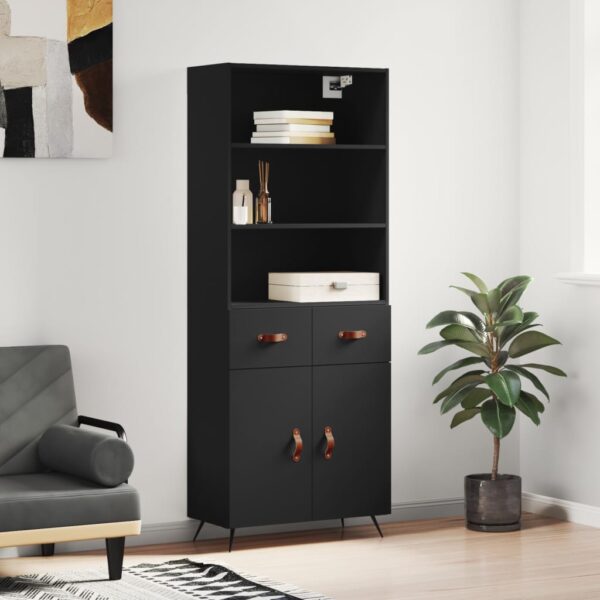 vidaXL Highboard svart 69